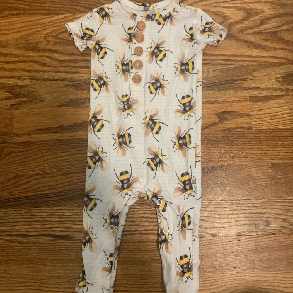 discontinued Posh Peanut Buzz Romper (unisex)